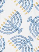 Blue - Toddler 2-Piece Hanukkah 100% Snug Fit Cotton Pajamas, Selected