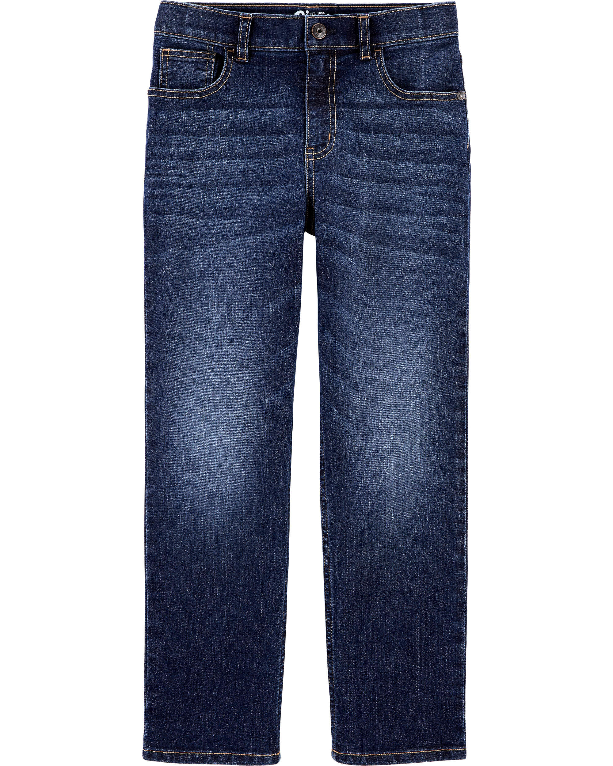 Kid Knit-Like Denim Drawstring Jeans - OshKosh | Carter's