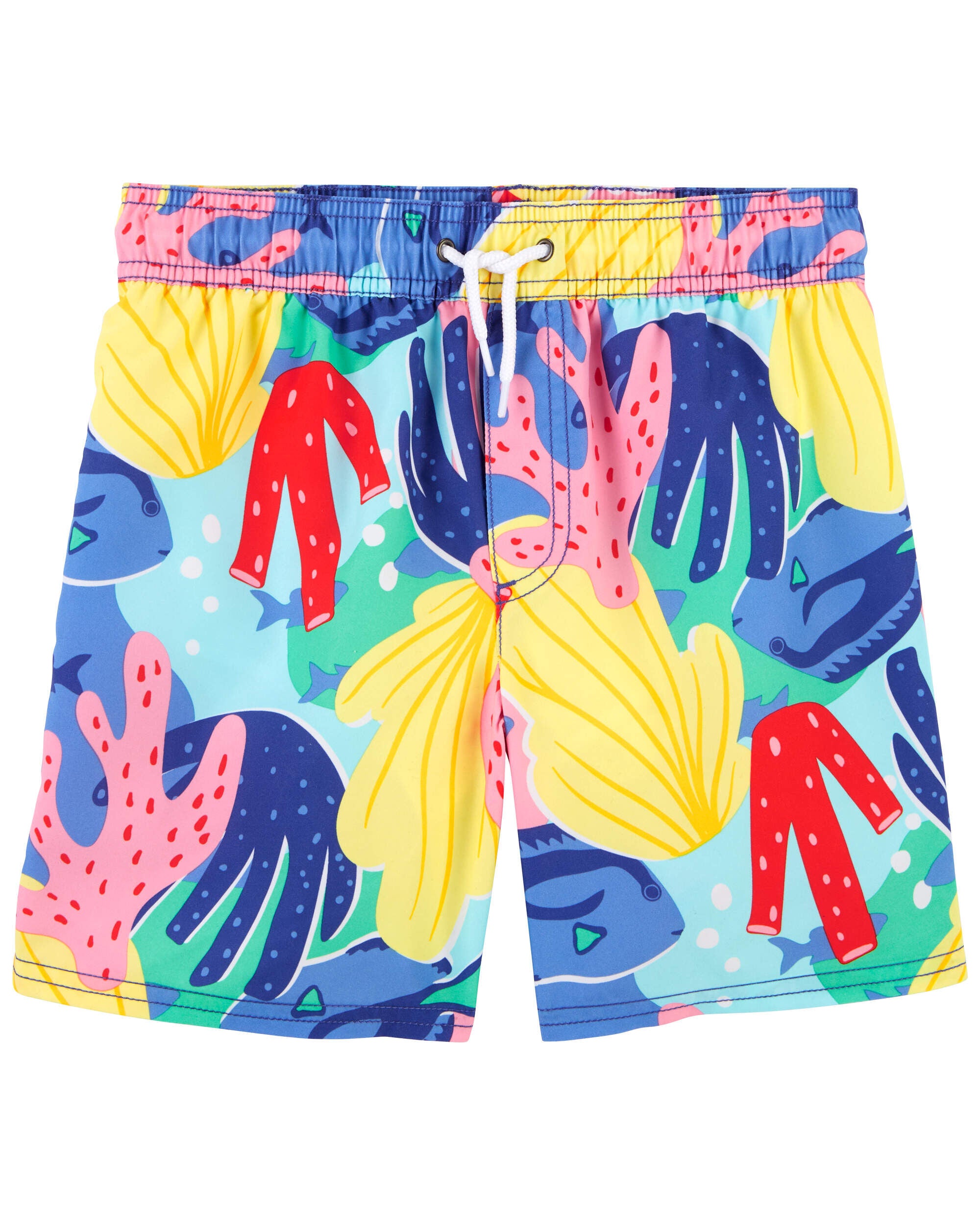 Kid Coral Swim Trunks Carter s Carter s