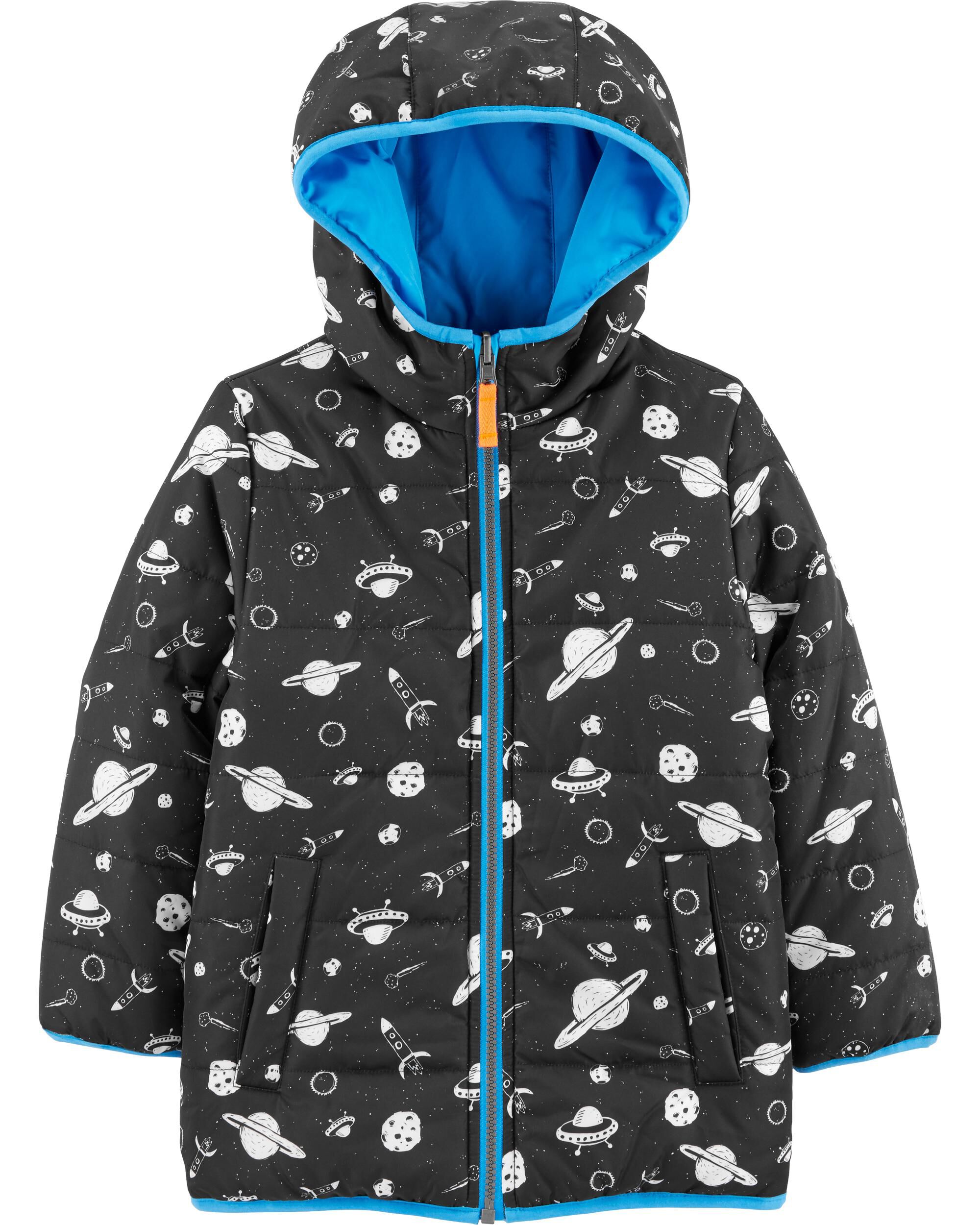 Carters Boys Reversible Bubble Jacket