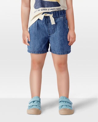 Product image 2 of Toddler Organic Cotton Chambray Shorts
