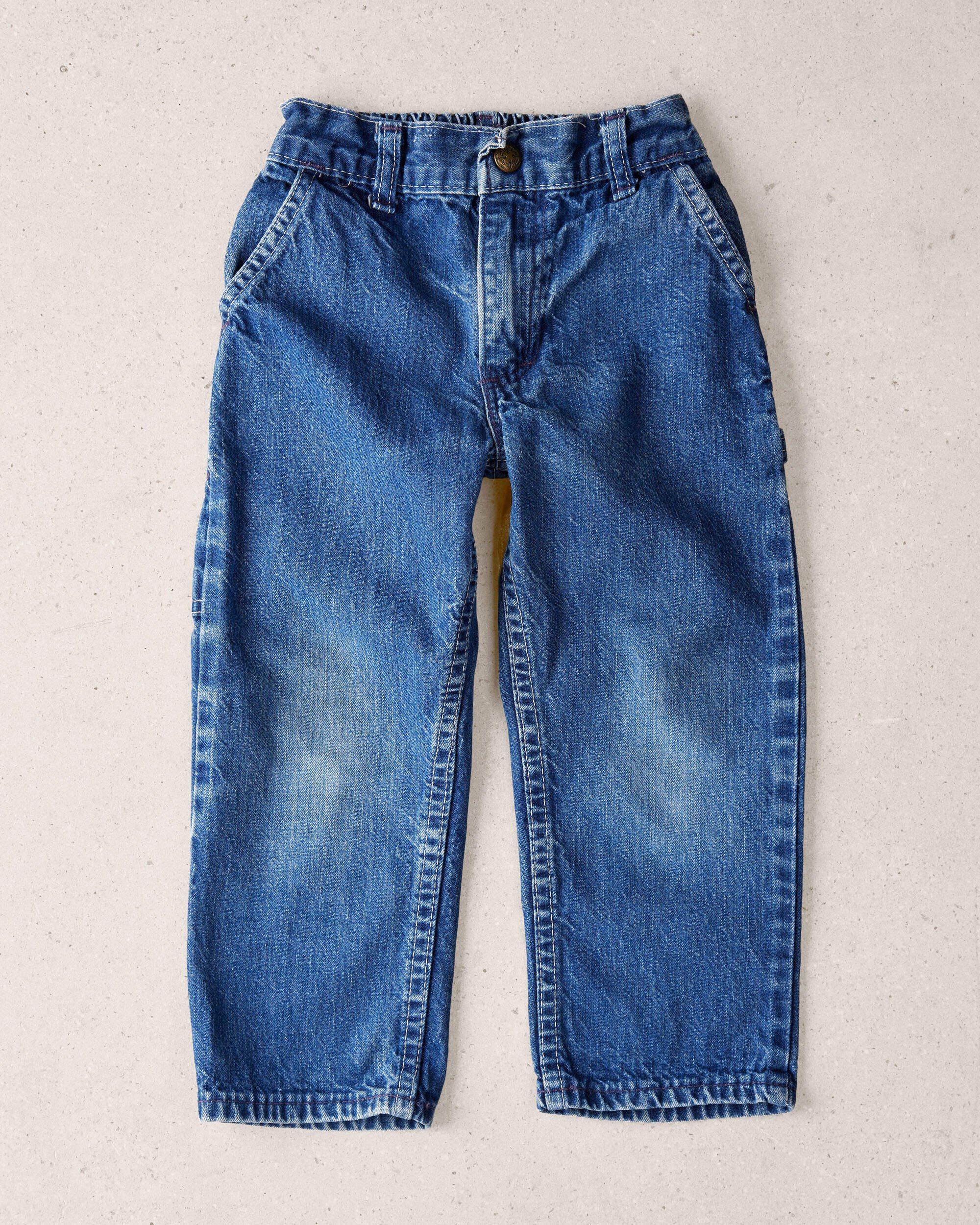 Toddler 4T Vintage Medium Wash Carpenter Jeans from the OshKosh Archive Release