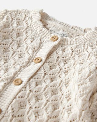 Product image 2 of Baby Organic Cotton Pointelle Sweater
