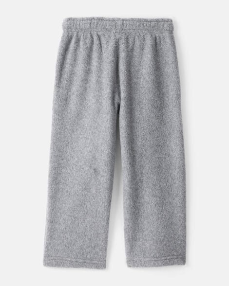 Toddler Boy Fleece Joggers - Black