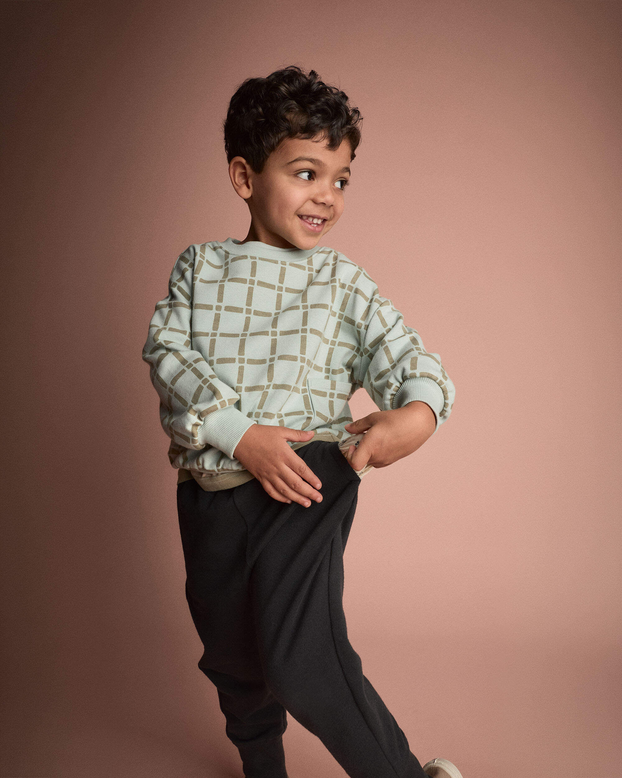 Otter Avenue Toddler Boy City Park™ Jogger Pant 12M Black