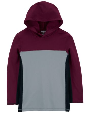 Kid Colorblock Hooded Pullover