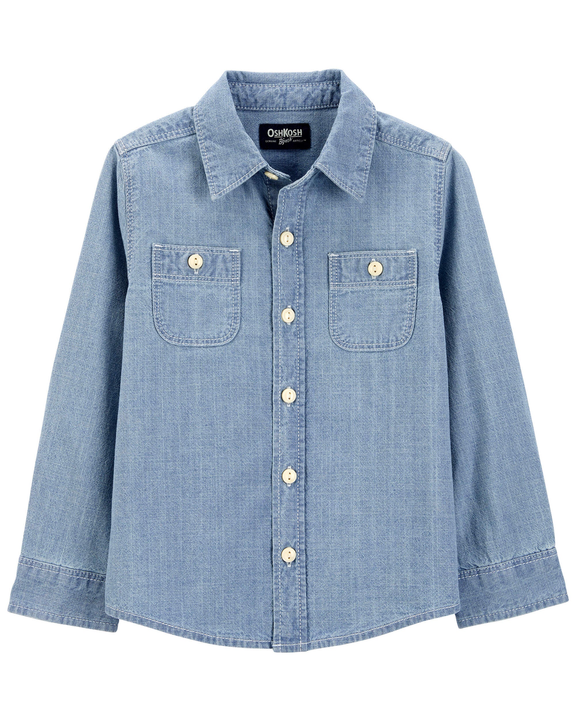 Toddler Knit-Like Denim Overalls - OshKosh | Carter's Toddler Knit-Like Denim Overalls - OshKosh | Carter's