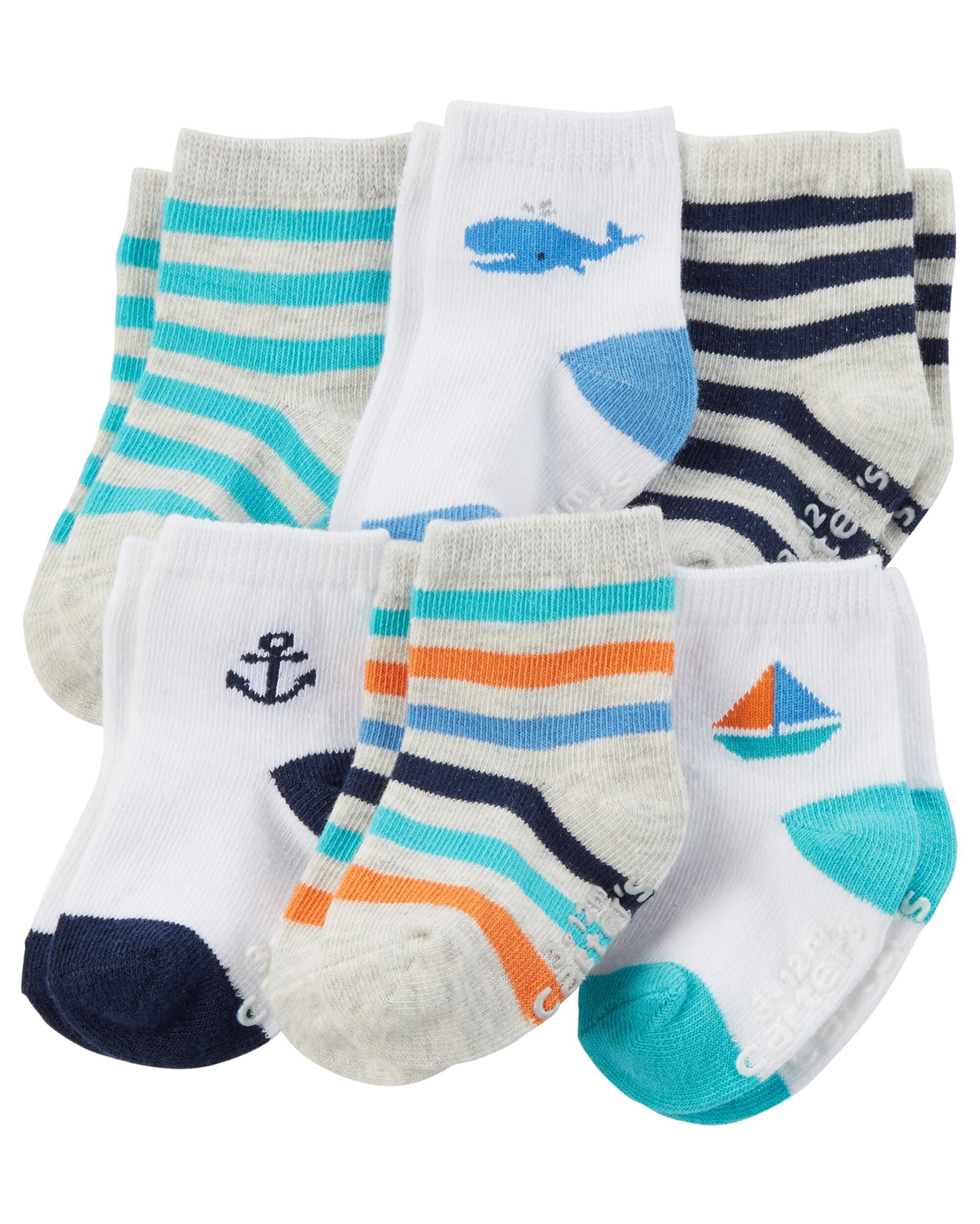 Baby Boy Socks, Booties & Mittens | Socks & Booties | Carter's | Free ...