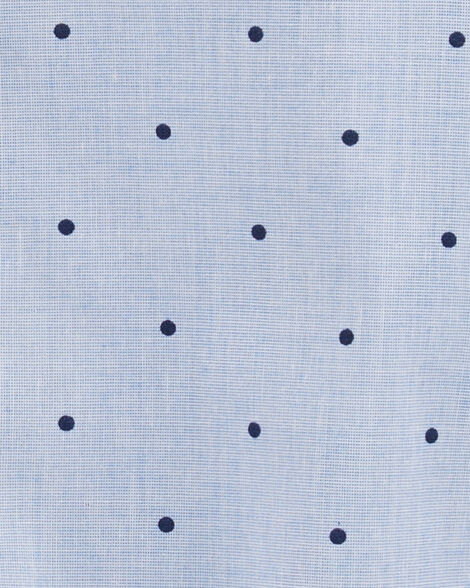 Product image 2 of Baby Polka-Dot Button-Front Bodysuit