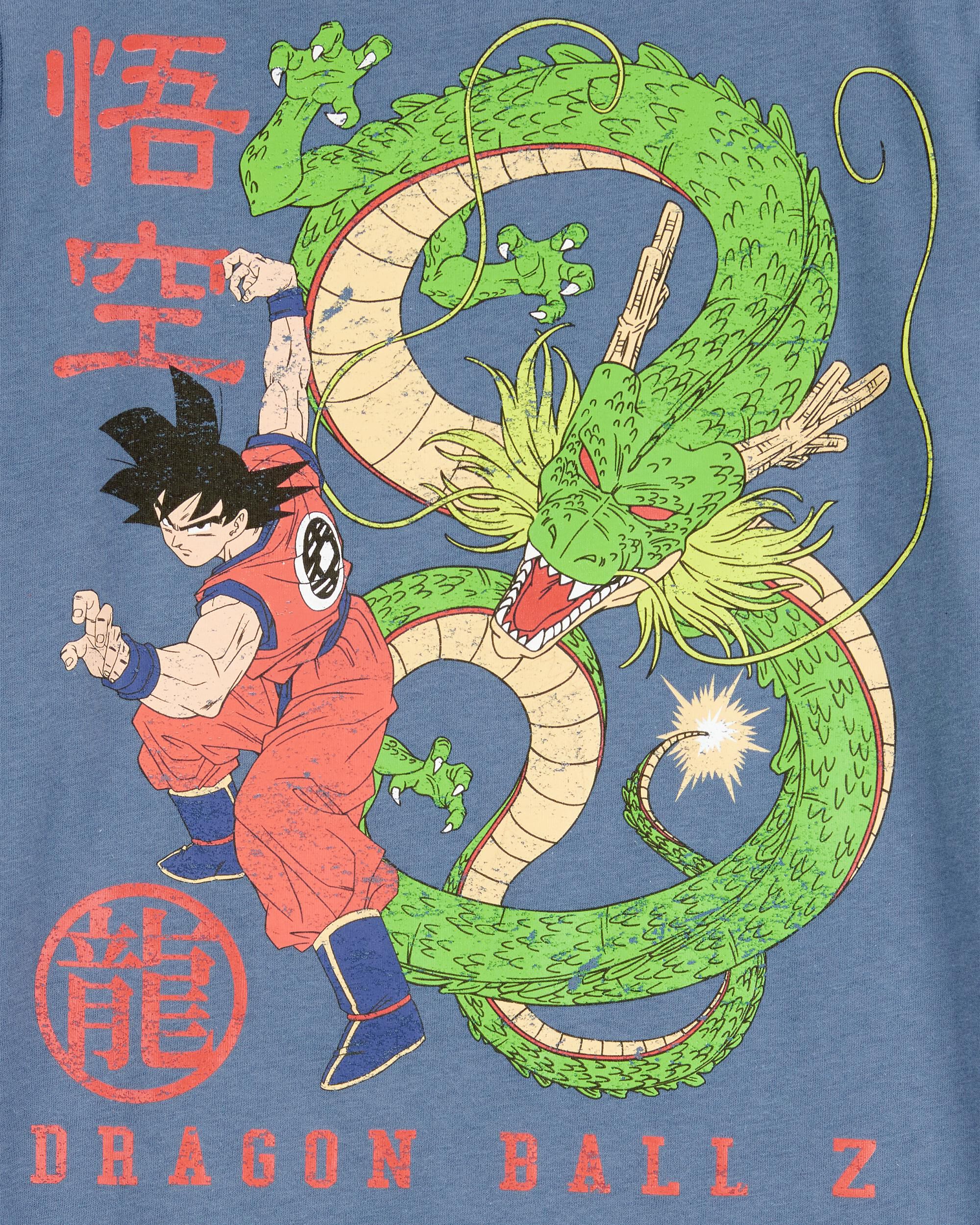 Boys Drago Ball Z Graphic Tee - Navy