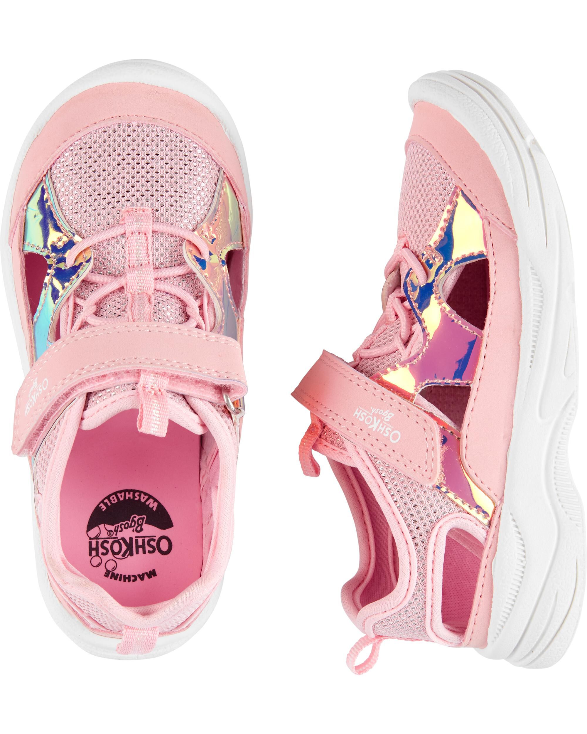 *DOORBUSTER* Holographic Bump Toe Athletic Sneakers