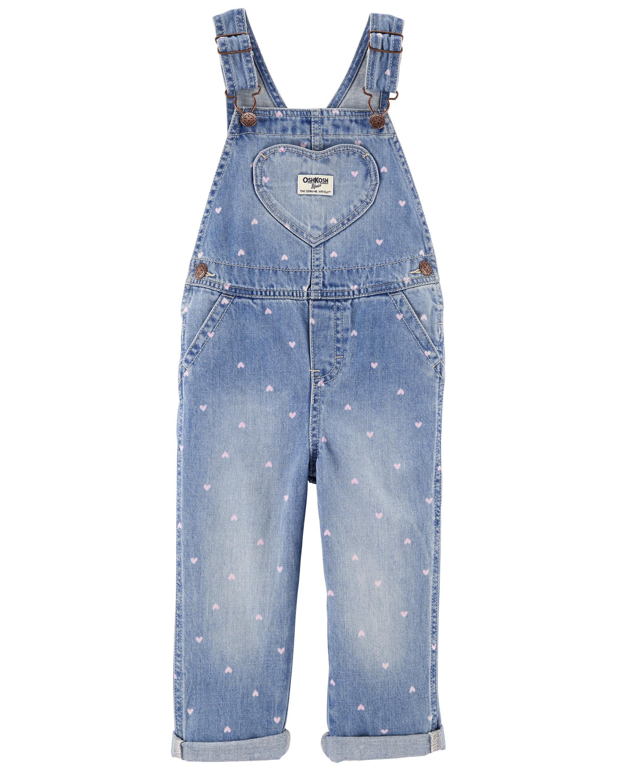 heart print jeans