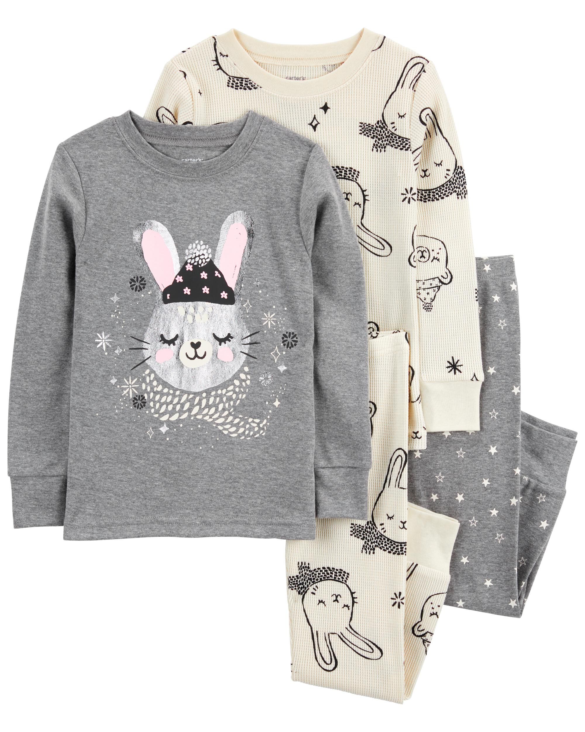 Bunny pjs for toddlers clearance
