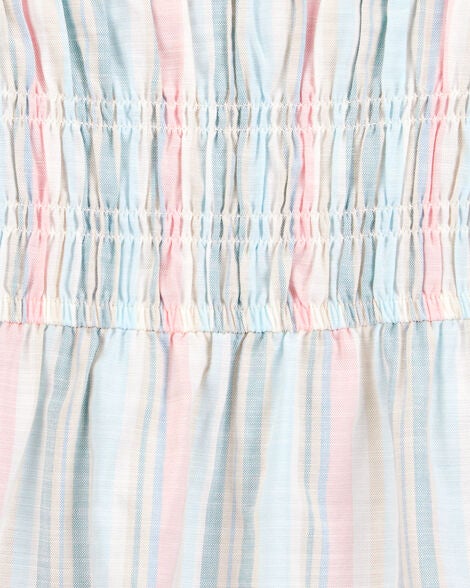  Product image 2 of Kid Striped Linen Look-Alike Tank