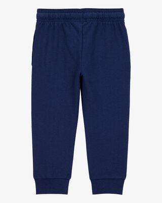 Product image 2 of Toddler Pull-On Drawstring Joggers - Blue