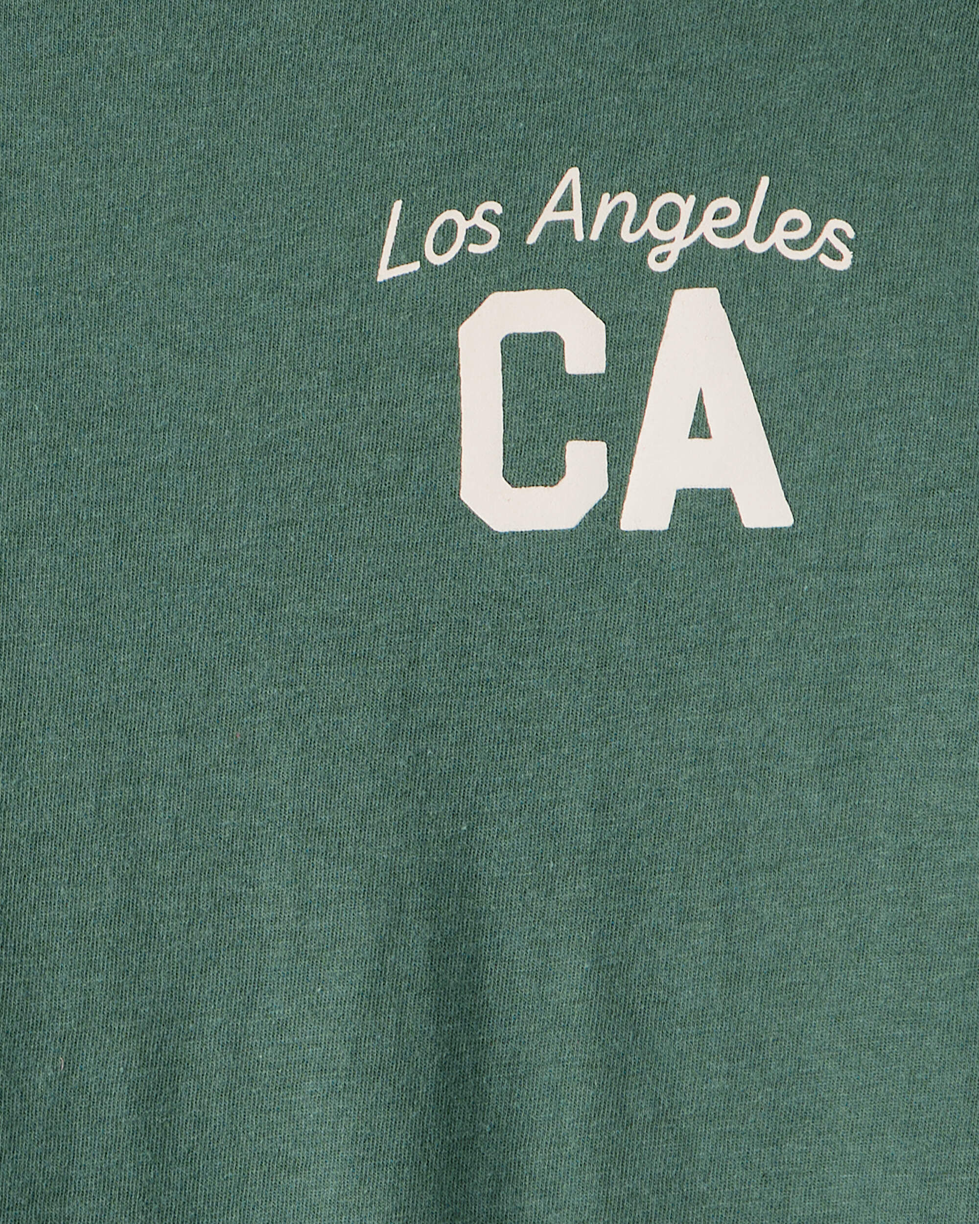 Boys Los Angeles Long-Sleeve Graphic Tee - Green