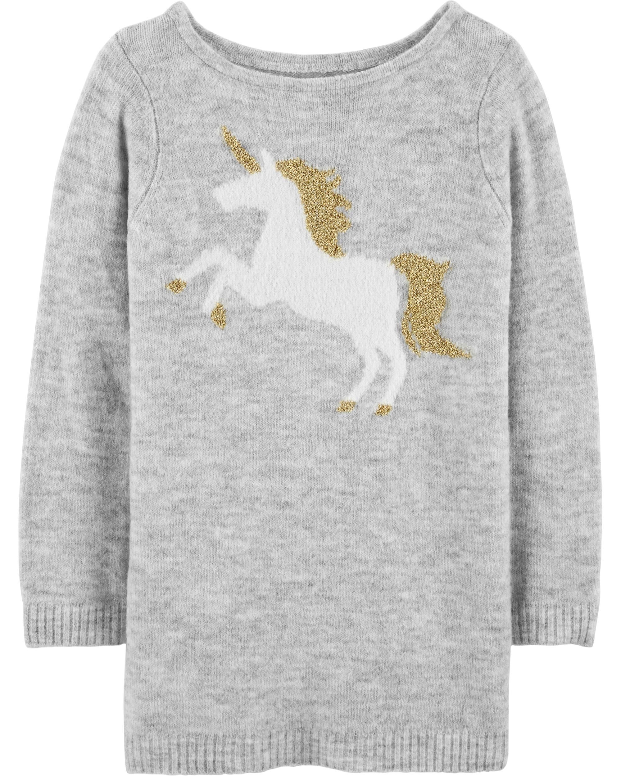 carter's unicorn sweater