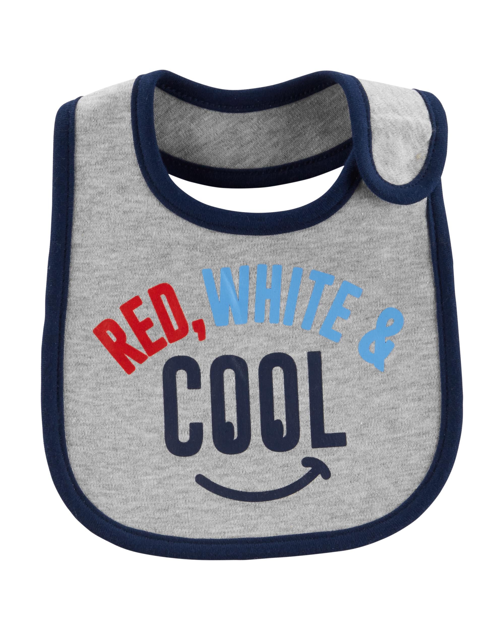 4th of july bib