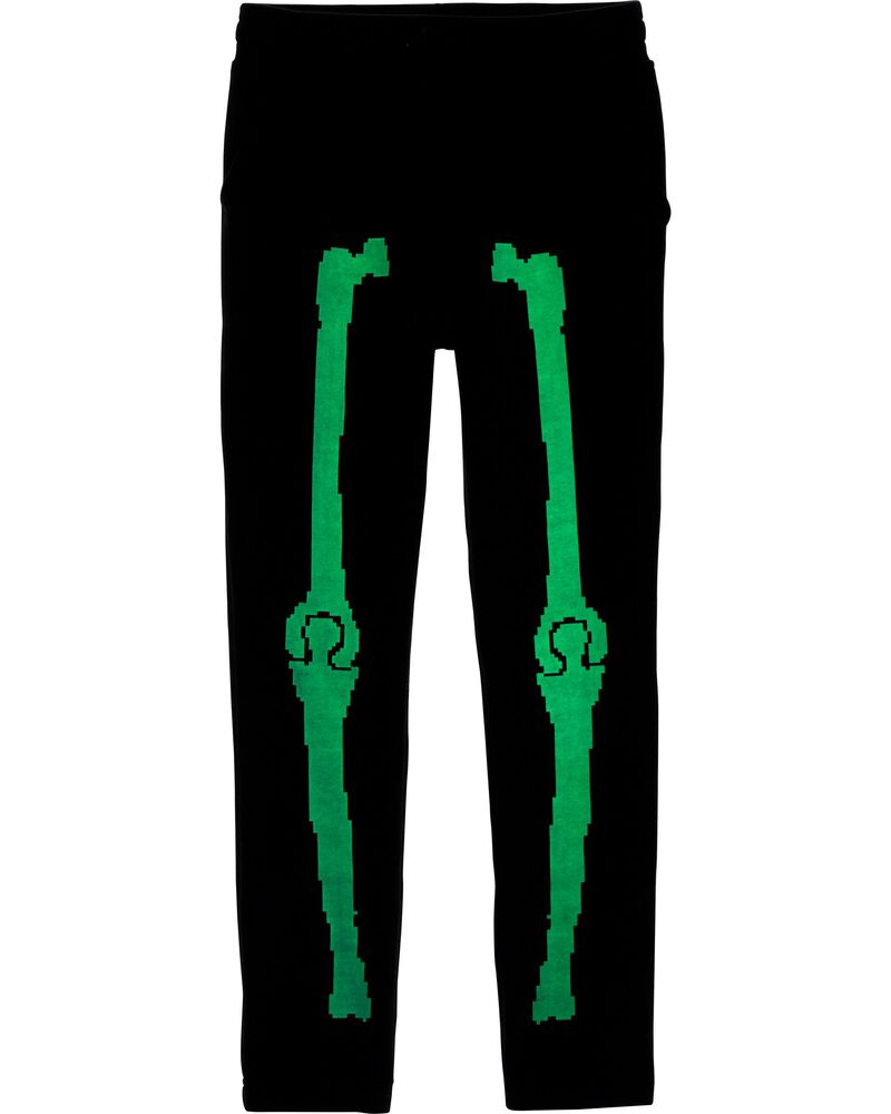 skeleton track pants