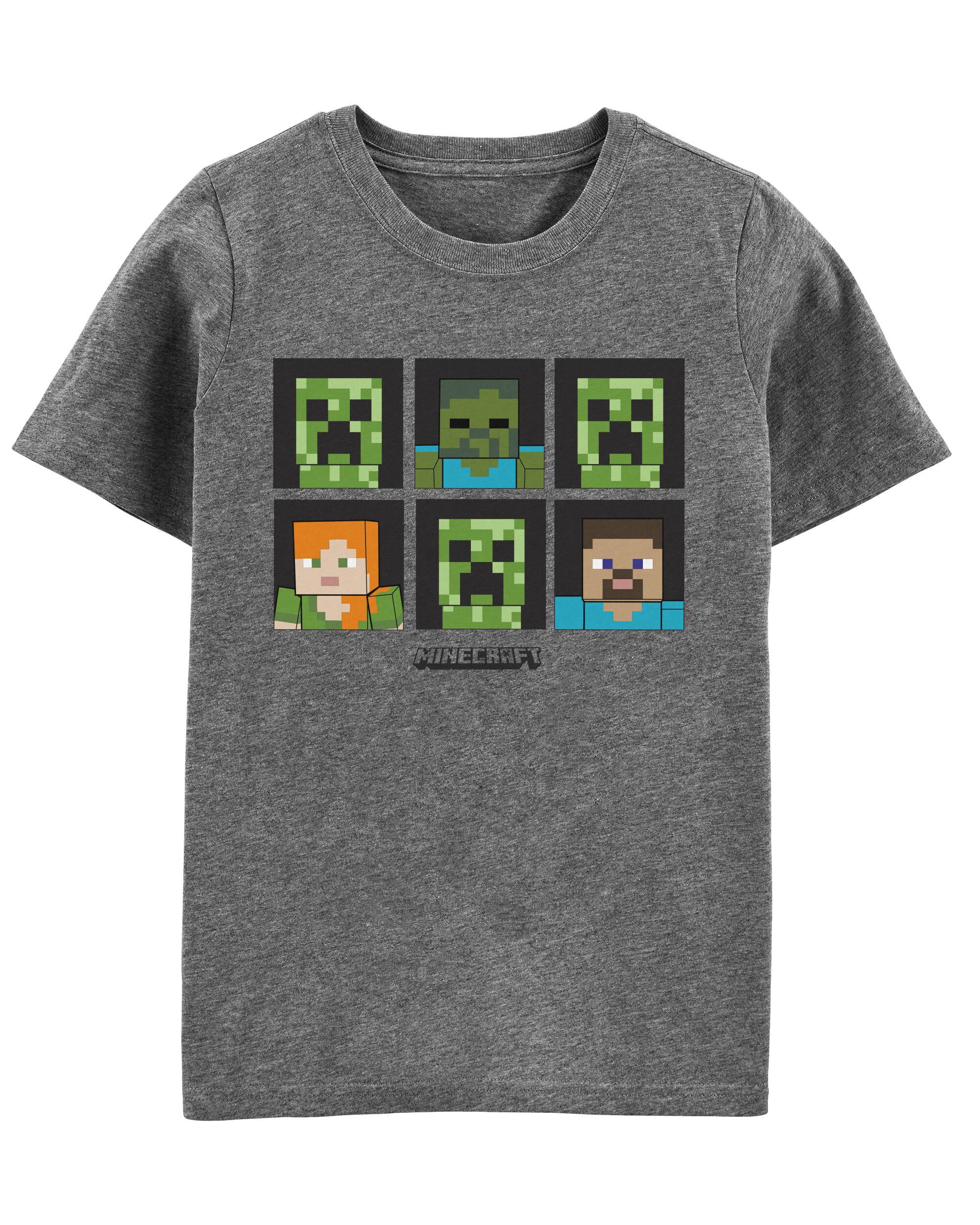Kid Grey Minecraft® Tee | carters.com