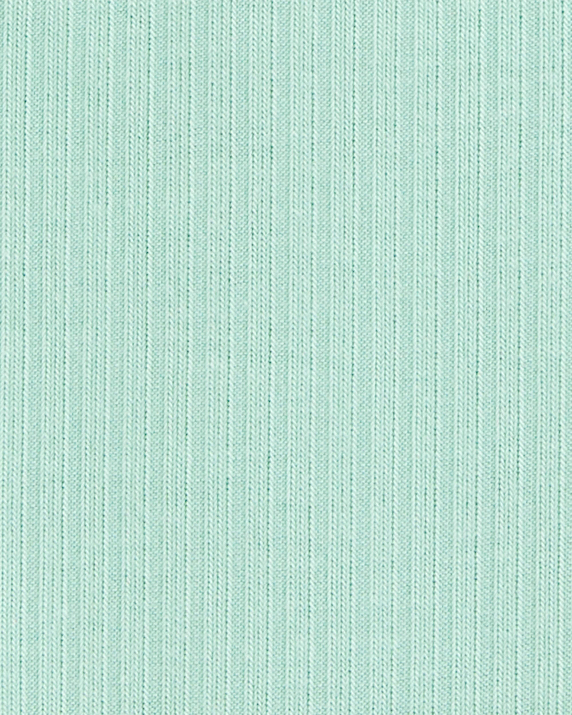 Baby PurelySoft Ribbed Romper - Mint