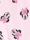 Pink - Toddler 1-Piece Minnie Mouse 100%  Cotton Footie Pajamas, Selected