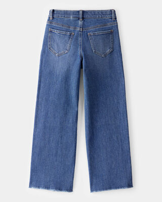 Product image 2 of Kid High Rise Distressed Denim Jeans - June Wash