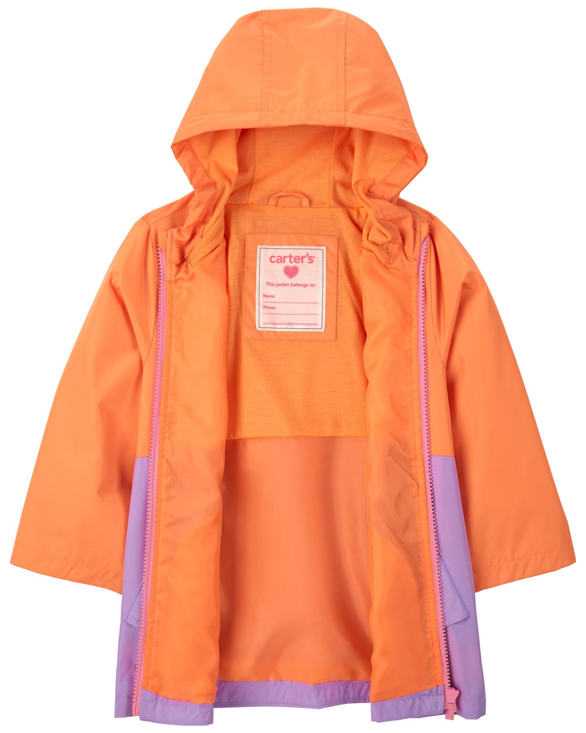 Baby Colorblock Rain Jacket Carter s Carter s