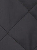 Black - Toddler Quilted Bomber Jacket, Selected