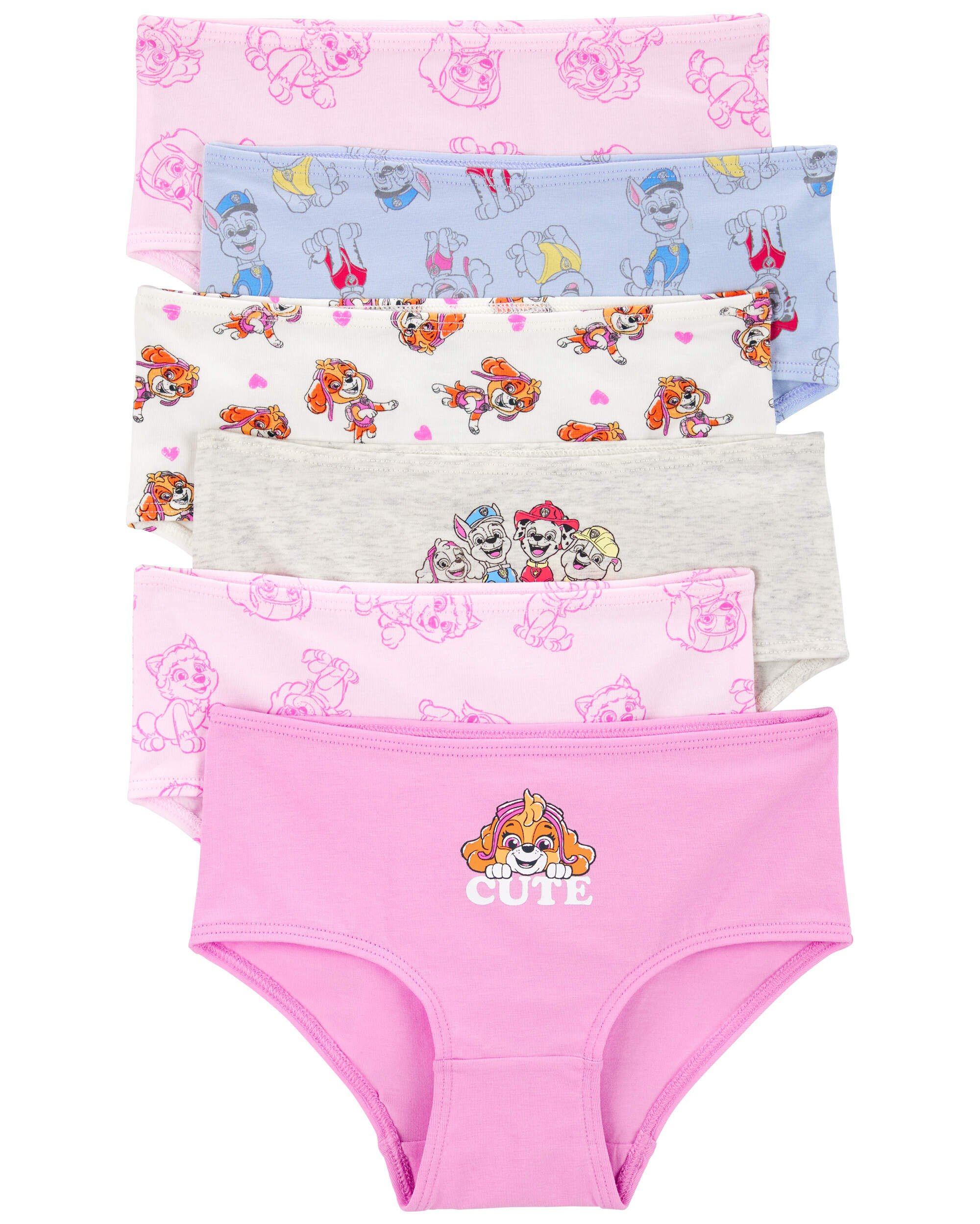 Toddler 6-Pack PAW Patrol  Brief Underwear