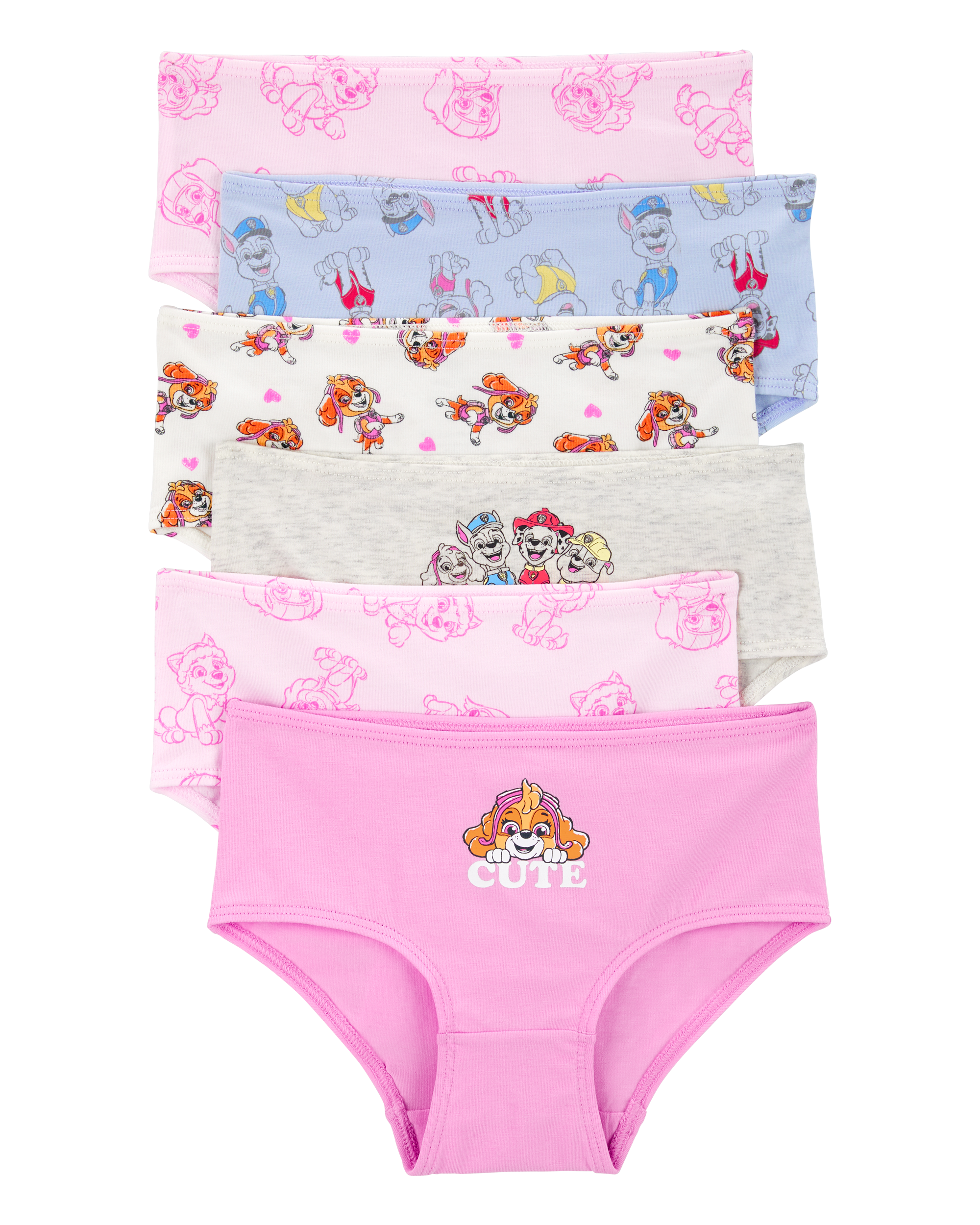 Toddler 6-Pack PAW Patrol  Brief Underwear