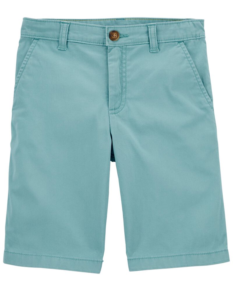 Mint Kid Flat-Front Shorts | carters.com