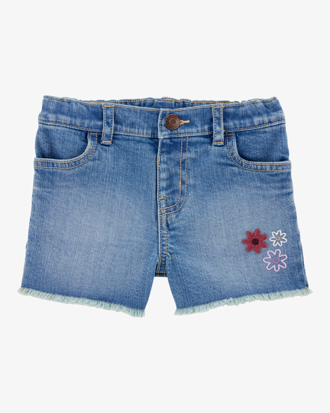 Toddler Iconic Denim Shorts - Blue