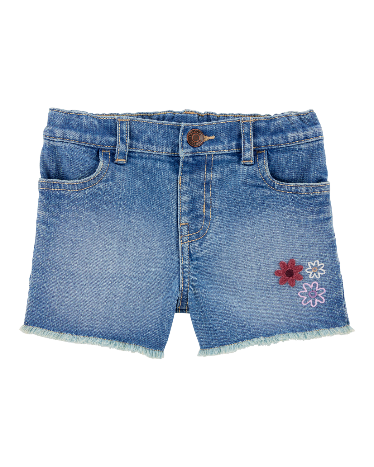 SOOR PLOOM/Odile Short / Denim　2y Soor Ploom - Imogen Organic Cotton Denim Overalls - Denim