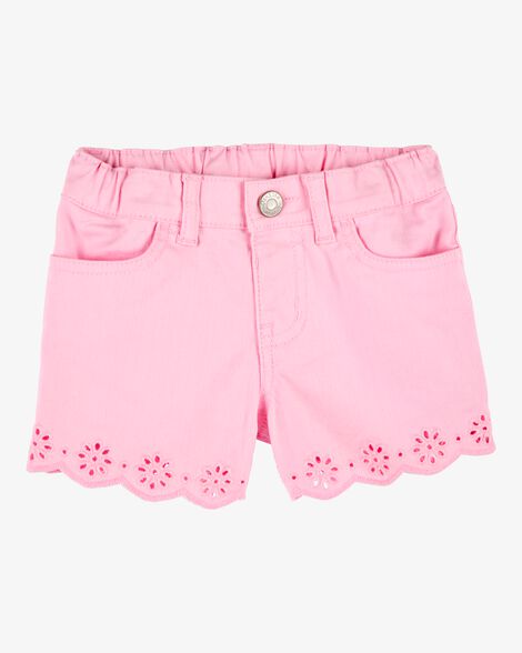  Product image 1 of Baby Iconic Eyelet Short - Pink