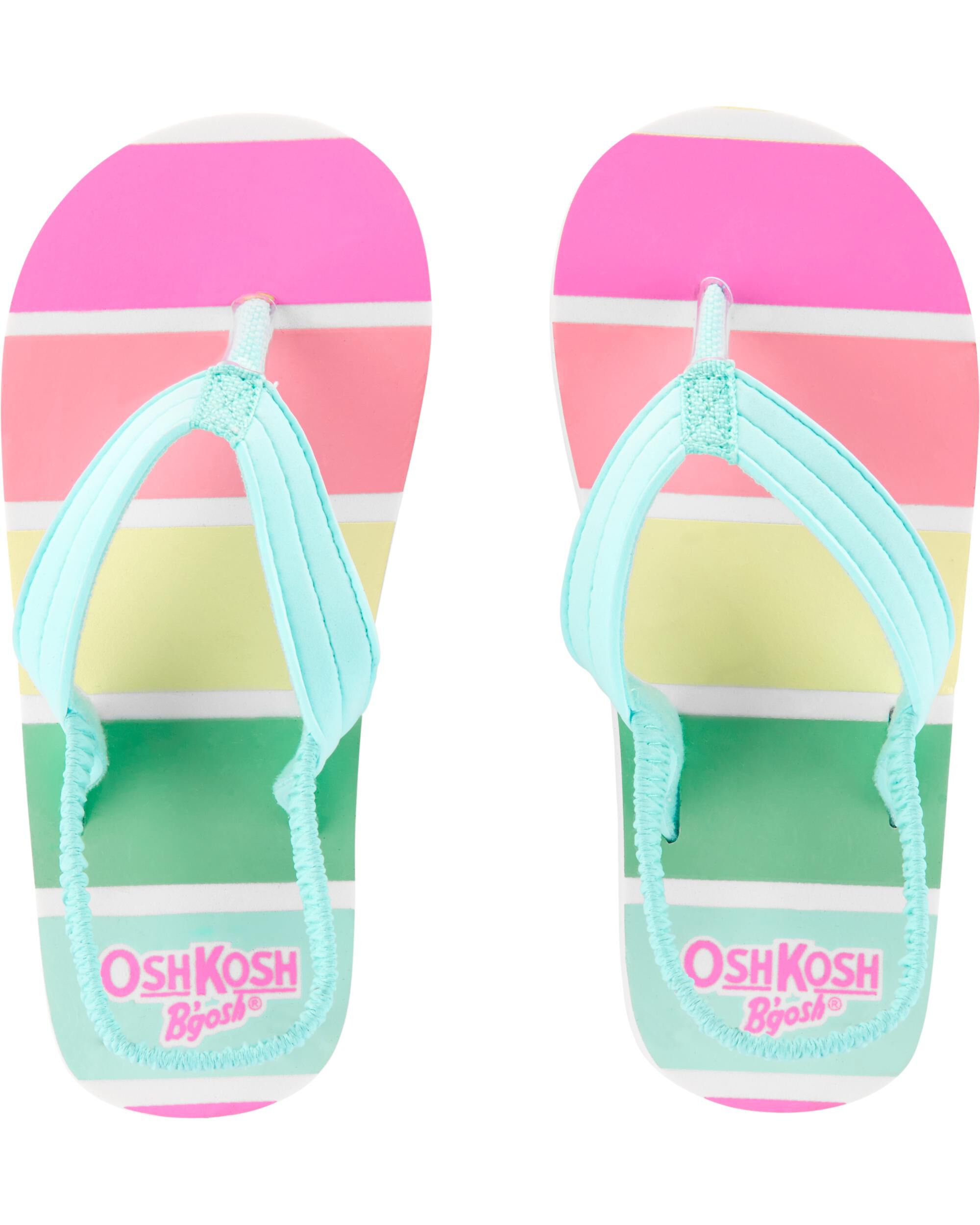 oshkosh flip flops