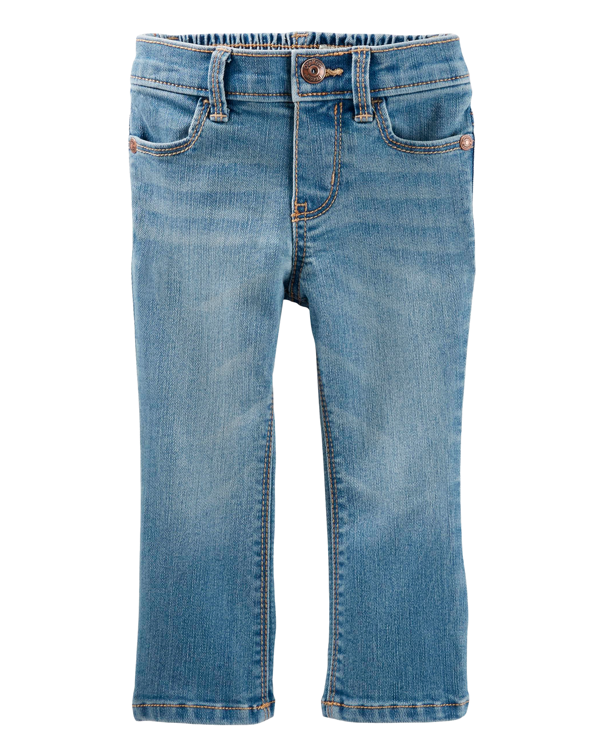 Baby Girl Light Blue Wash Bootcut Jeans