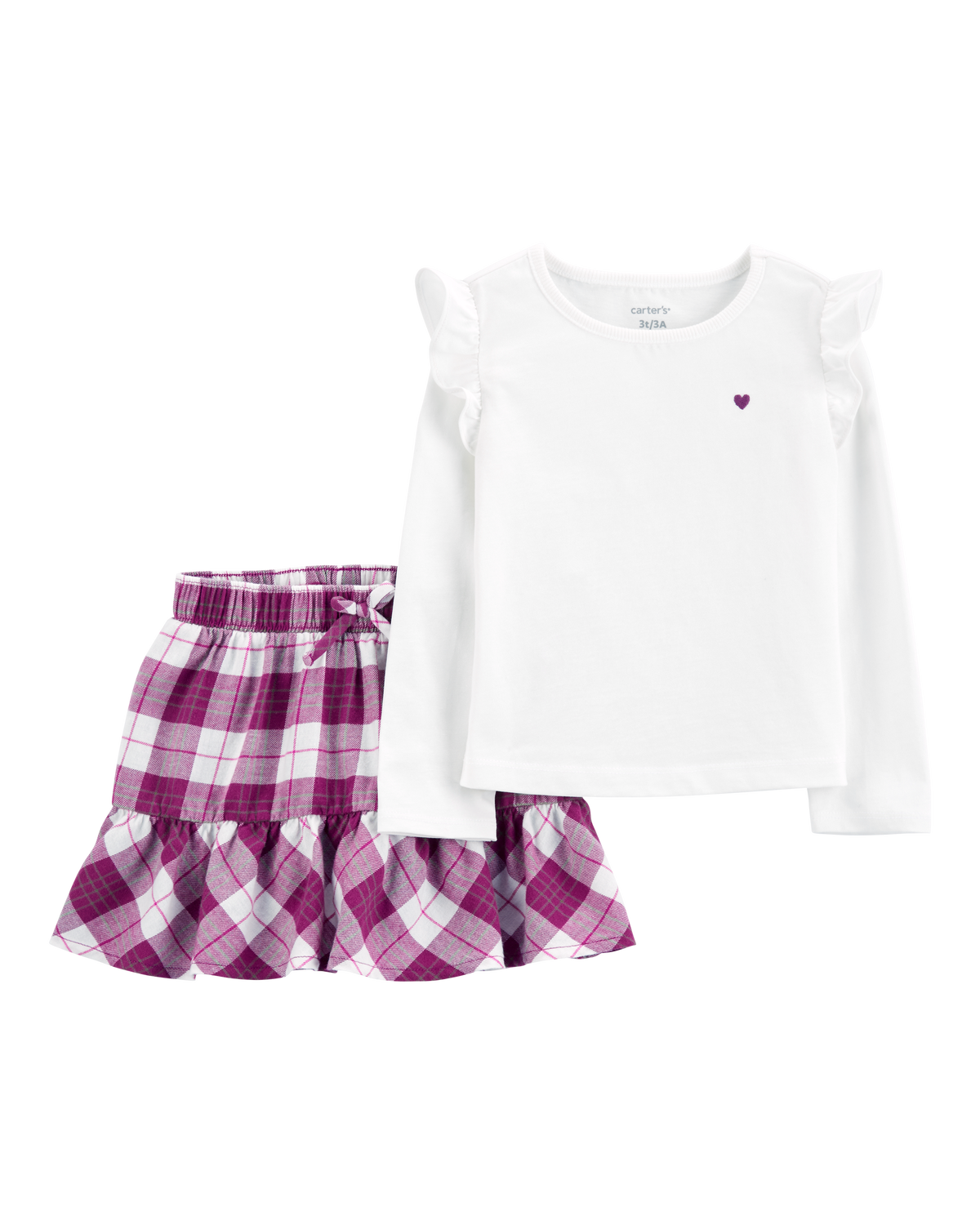 Carter's 2pc Toddler Girl Blue Top and Shorts Set