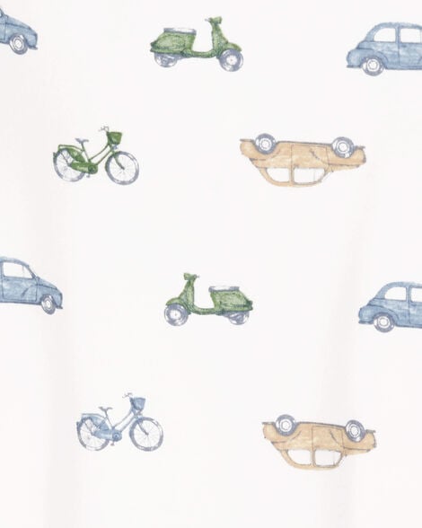 Toddler 2-Piece Car Print PurelySoft Pajamas