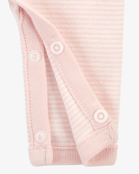 Product image 4 of Baby Preemie Striped Cotton Sleep & Play Pajamas