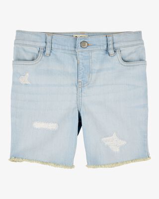 Product image 1 of Kid Mid-Length Iconic Denim Short - Ozone Wash
