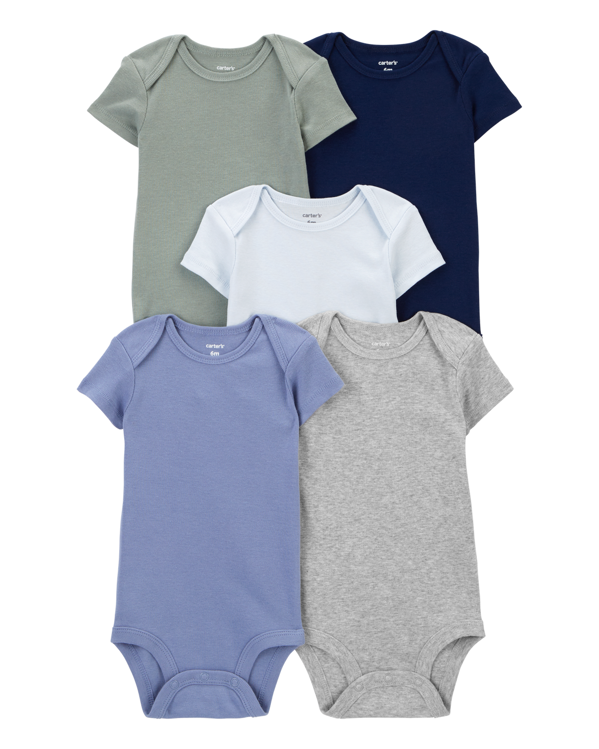 Carter's Baby 5-Pack Short-Sleeve Original Bodysuits