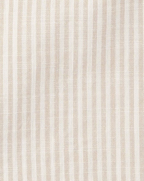  Product image 2 of Baby Striped Cotton Outfit Set - Tan