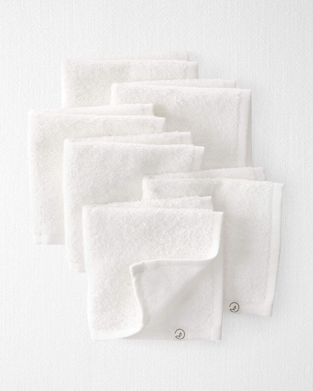 Product image 1 of Baby 6-Pack Organic Cotton Washcloths