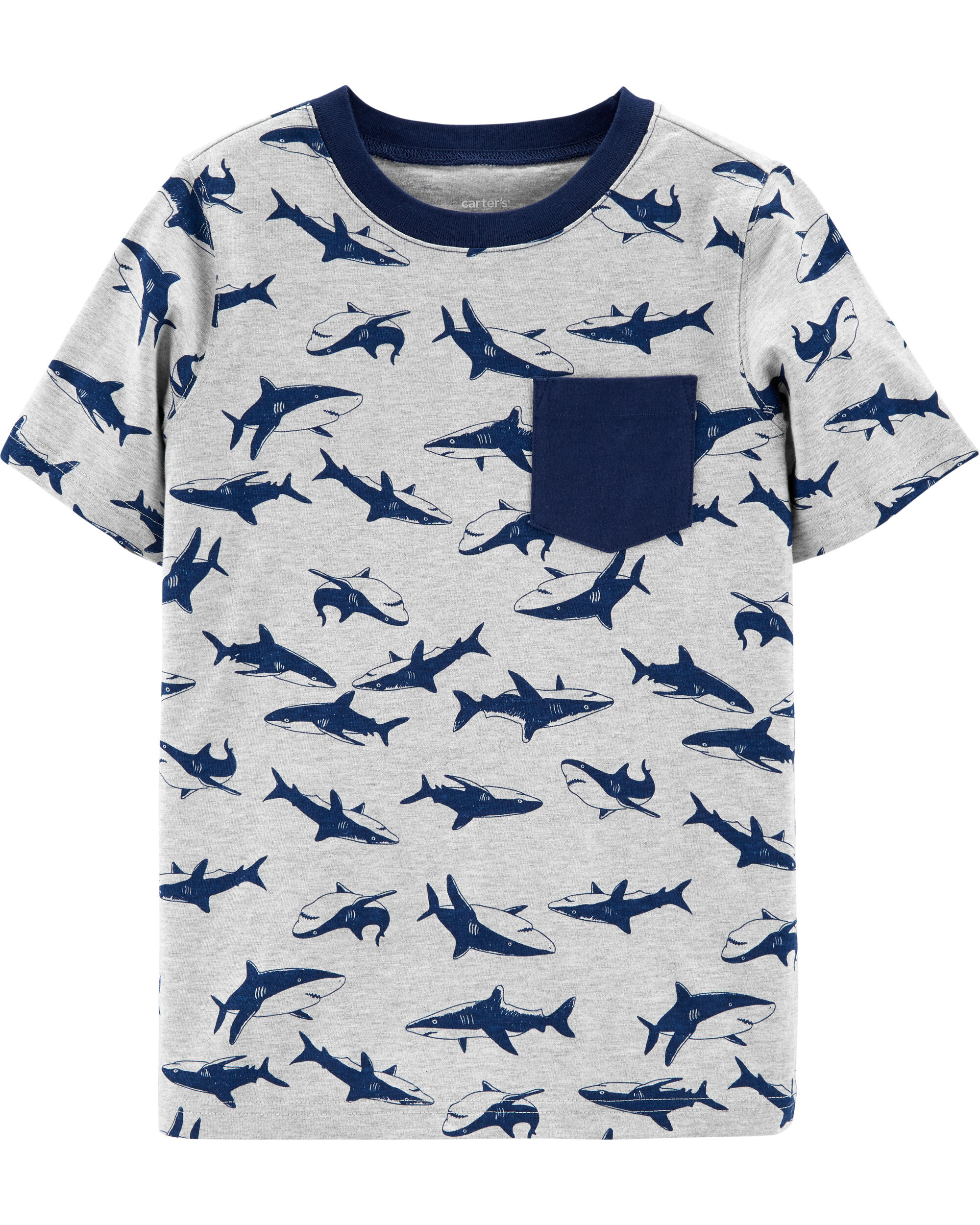 Shark Pocket Jersey Tee | carters.com