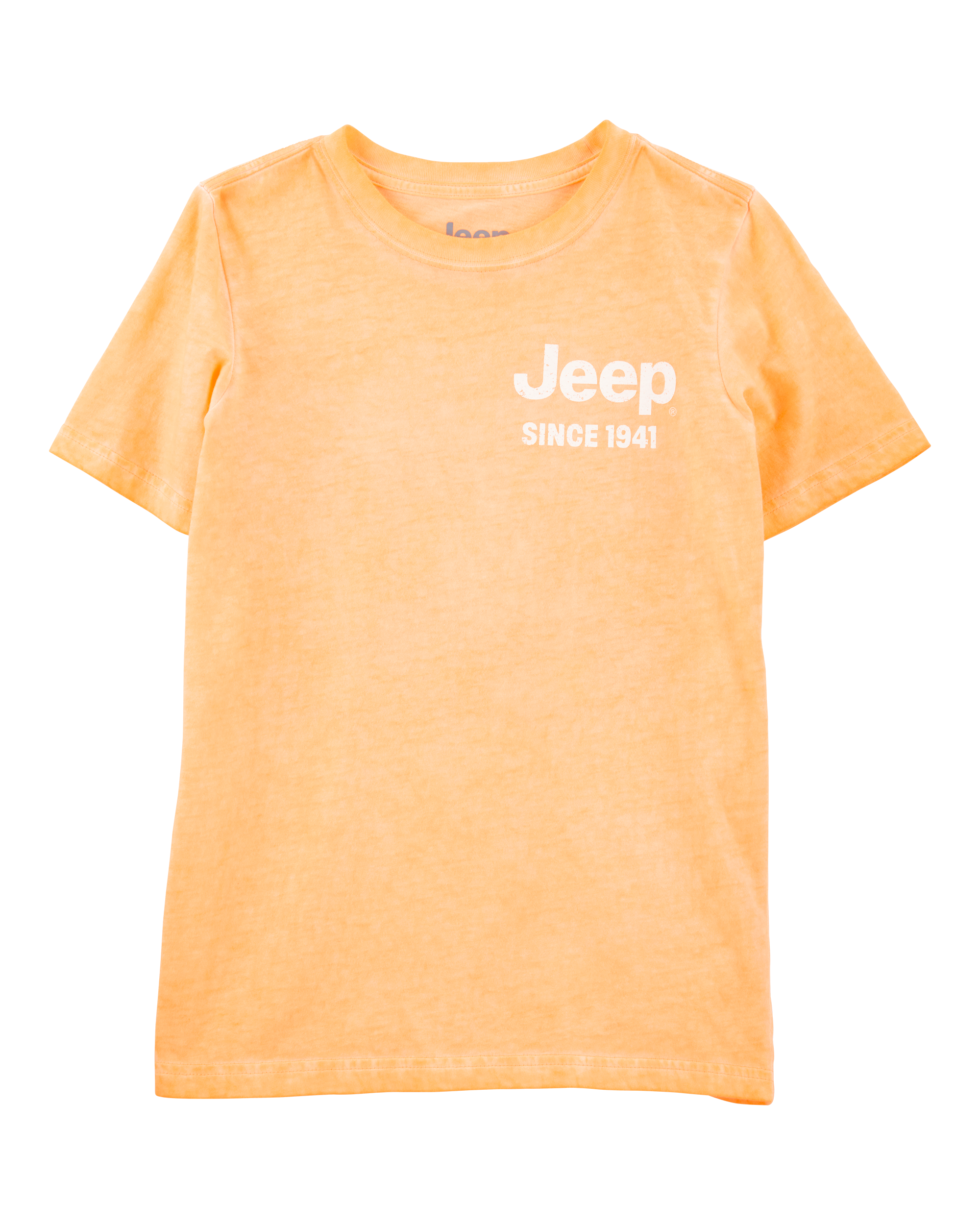 Boys Jeep Graphic Tee - Orange