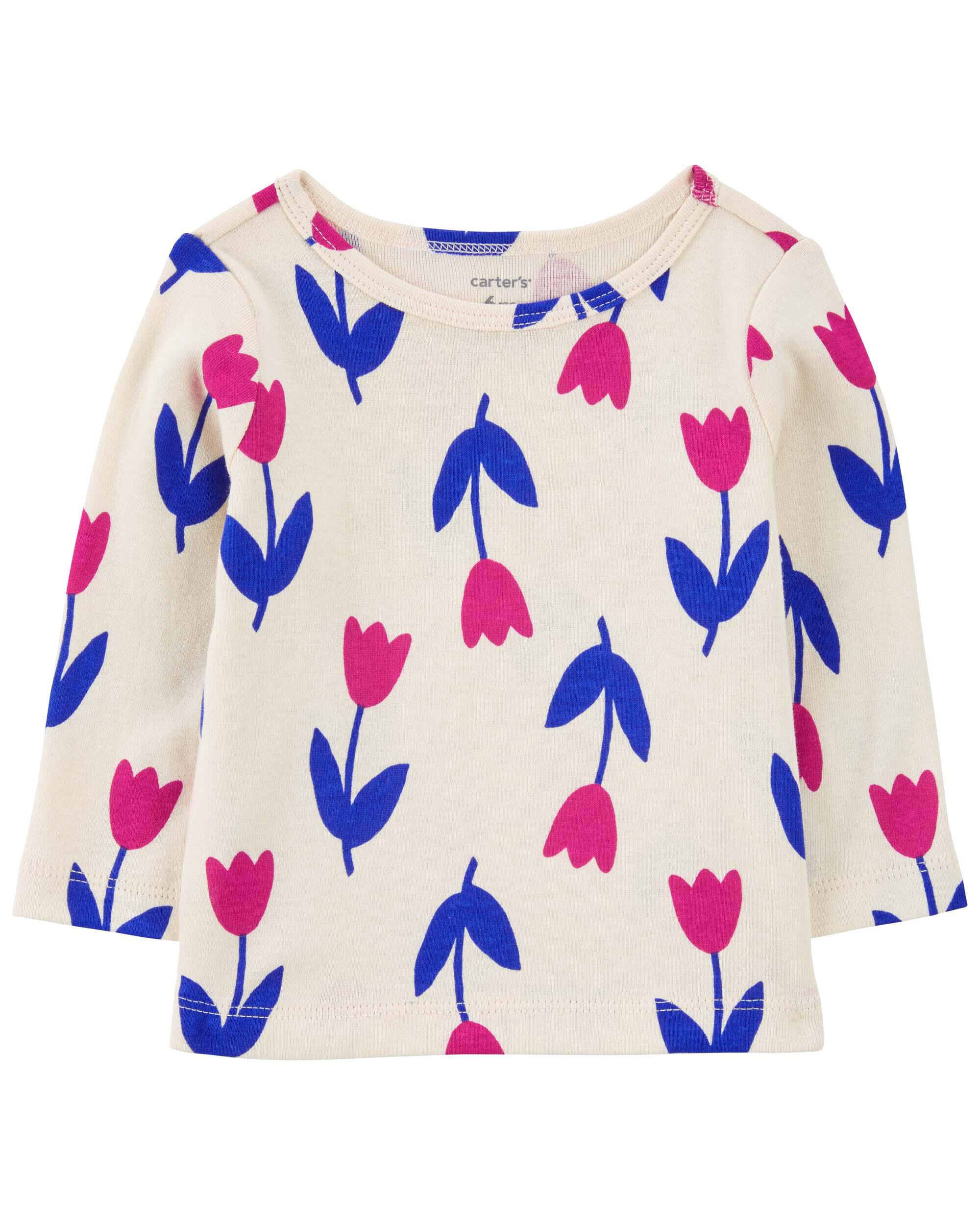 Baby 3-Piece Tulip Tee & Corduroy Jumper Set - Carter's