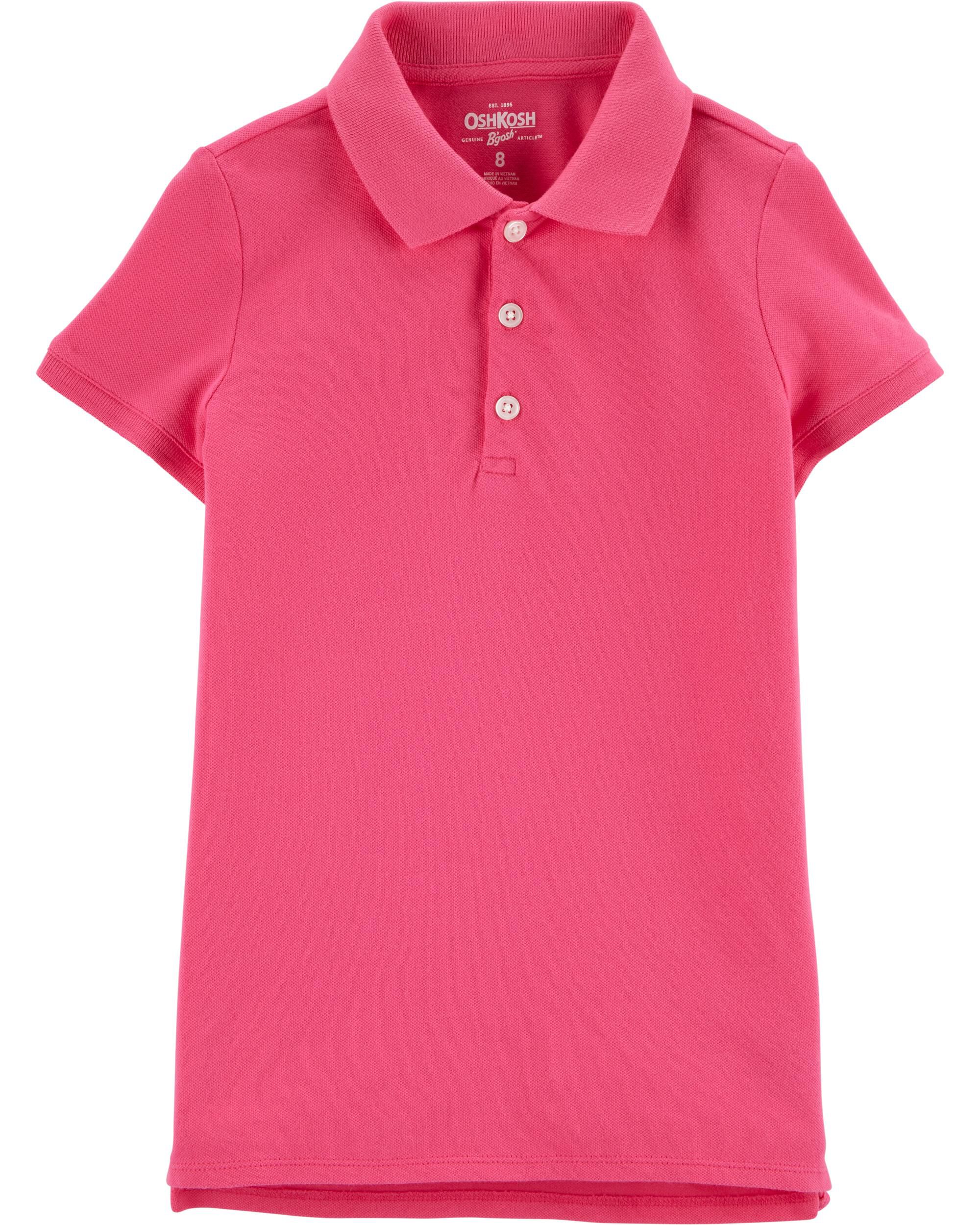 Kid Stretch Pique Uniform Polo - OshKosh | Carter's