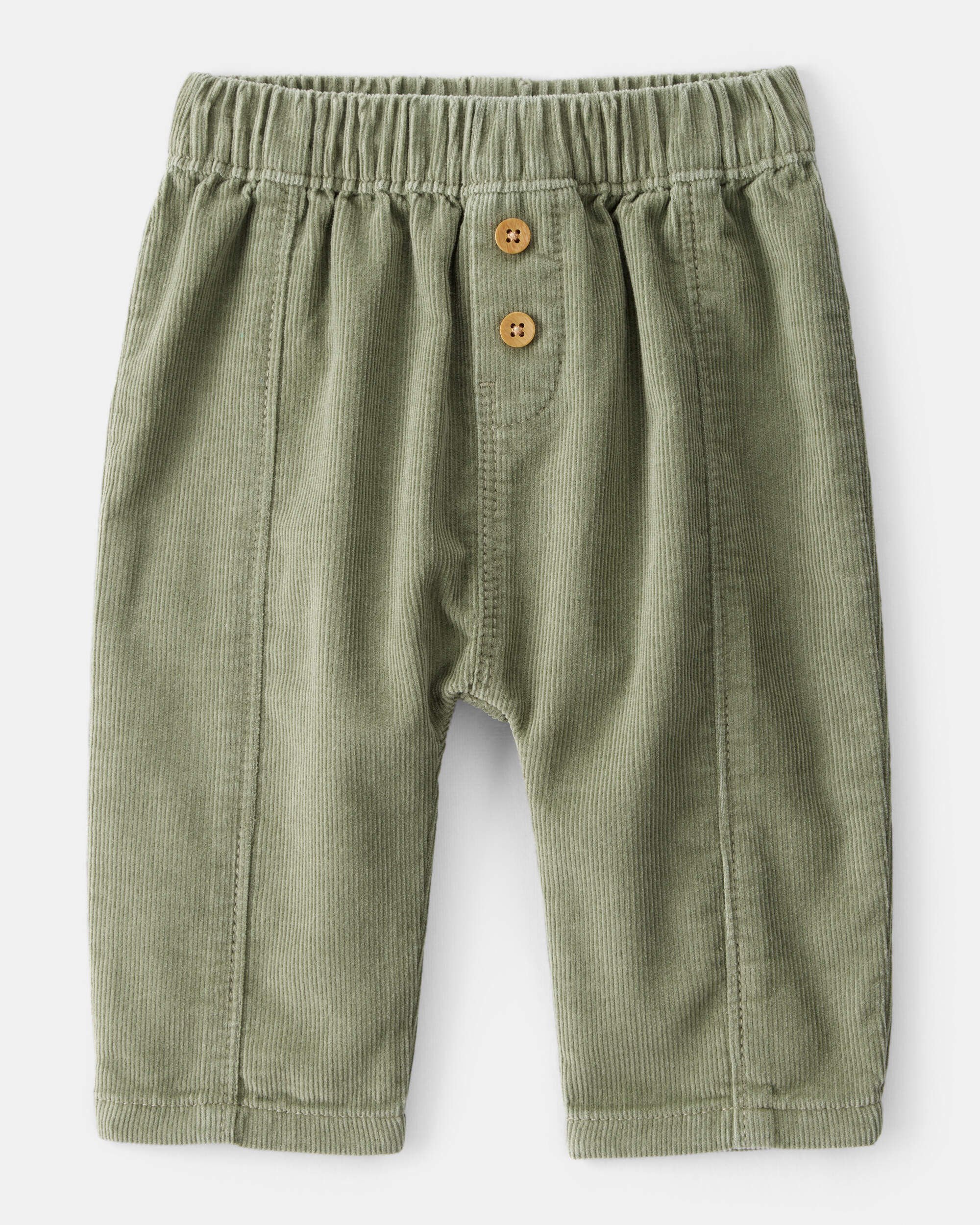 Baby Boy Corduroy Fashion Pants - Green