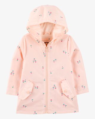 Product image 1 of Baby Floral Rain Jacket - Pink